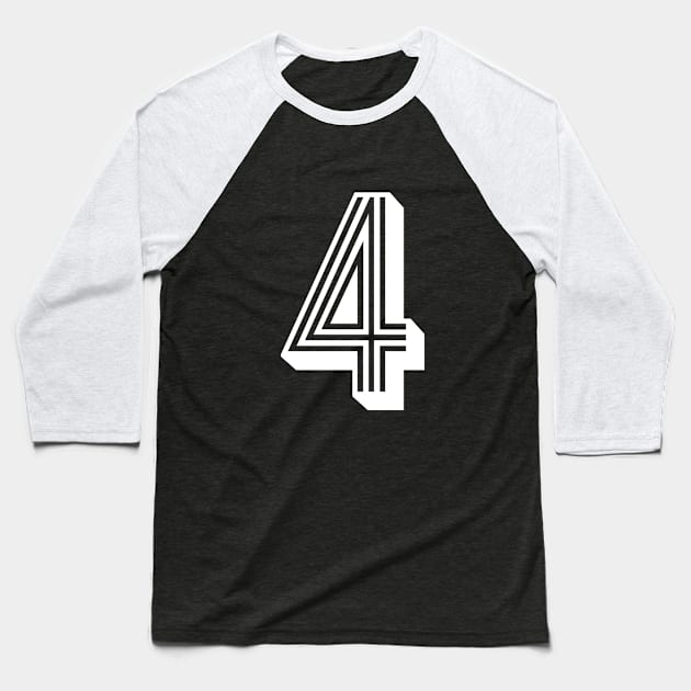 Mexican Team Sports # 4 - White Baseball T-Shirt by Unofficial Logo